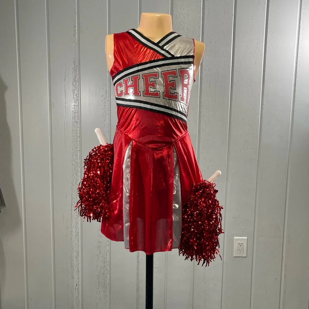***Kid's Cheerleader Halloween Costume Size M